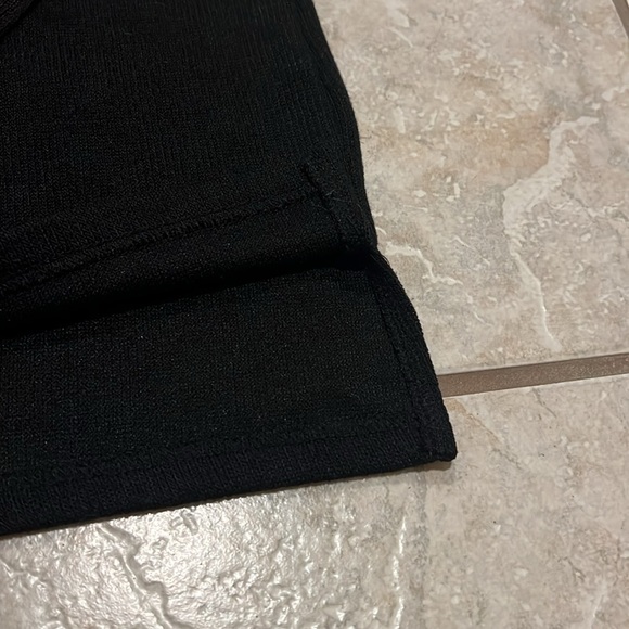 Vetior Black V Neck Pocketed Sweater Vest Mini Dress - Picture 10 of 15